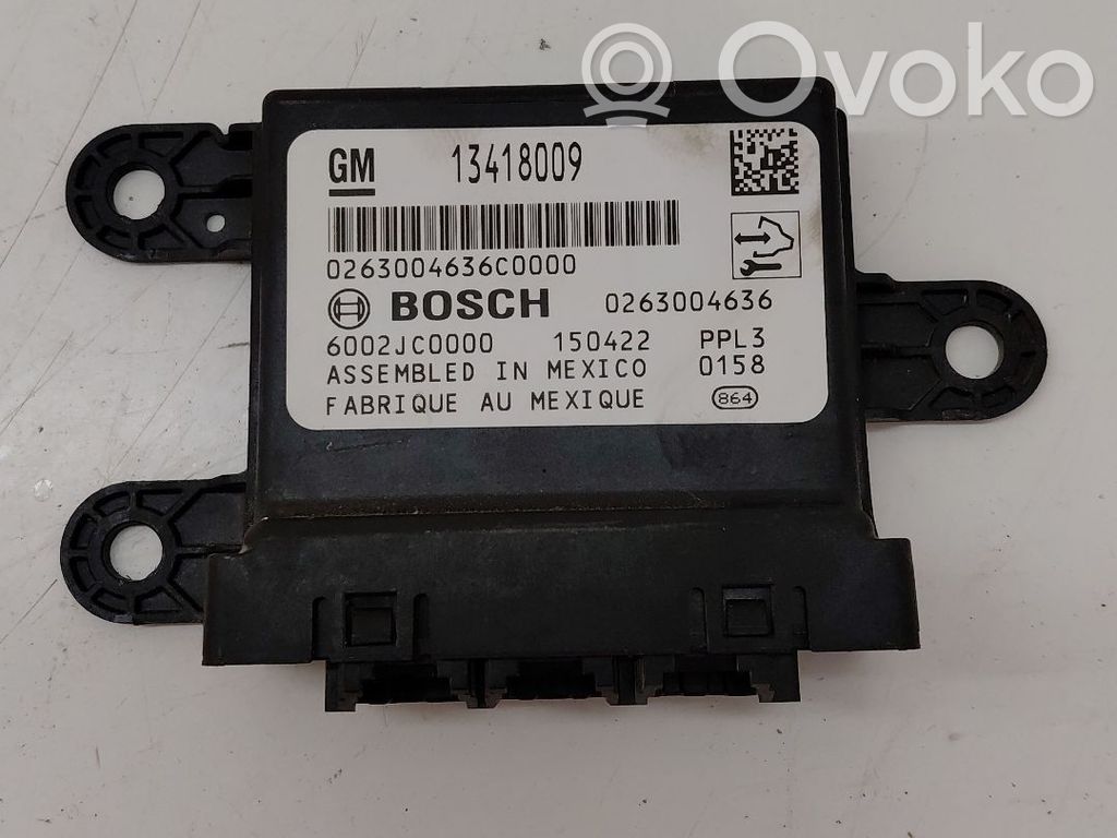 Opel Zafira C Czujnik parkowania PDC 