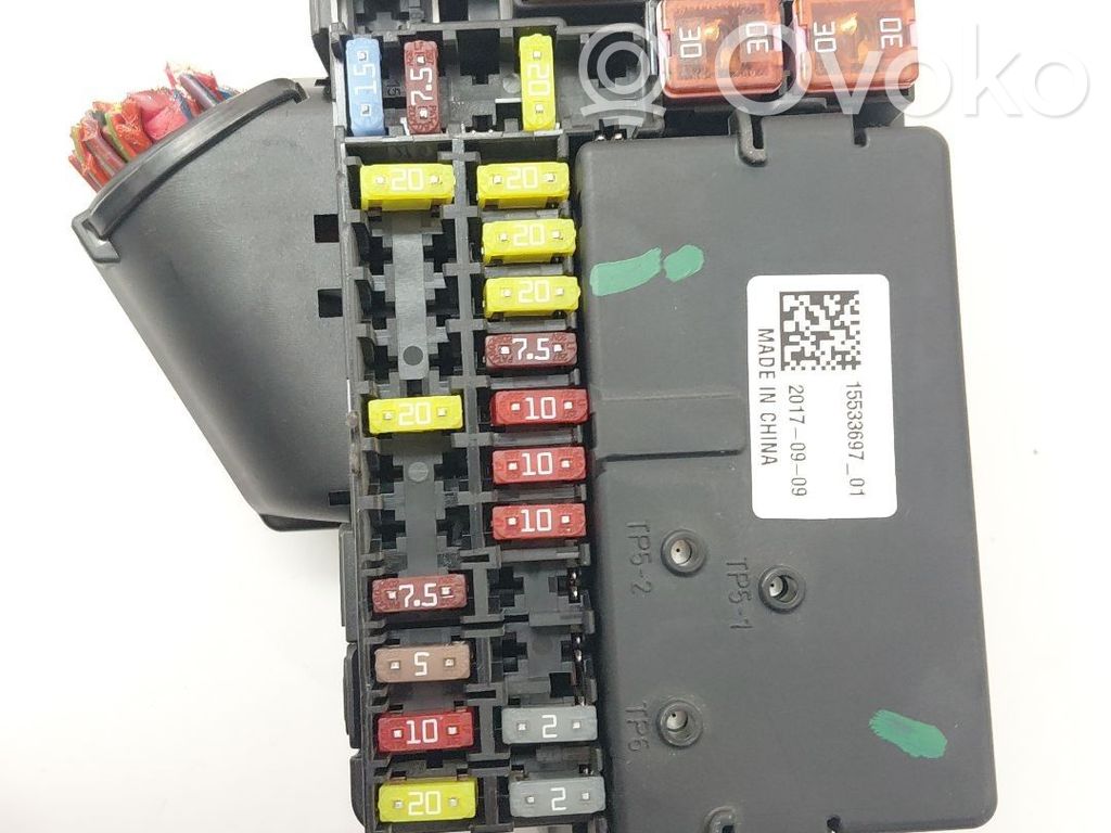 Opel Astra K Unidad de control del BSM 