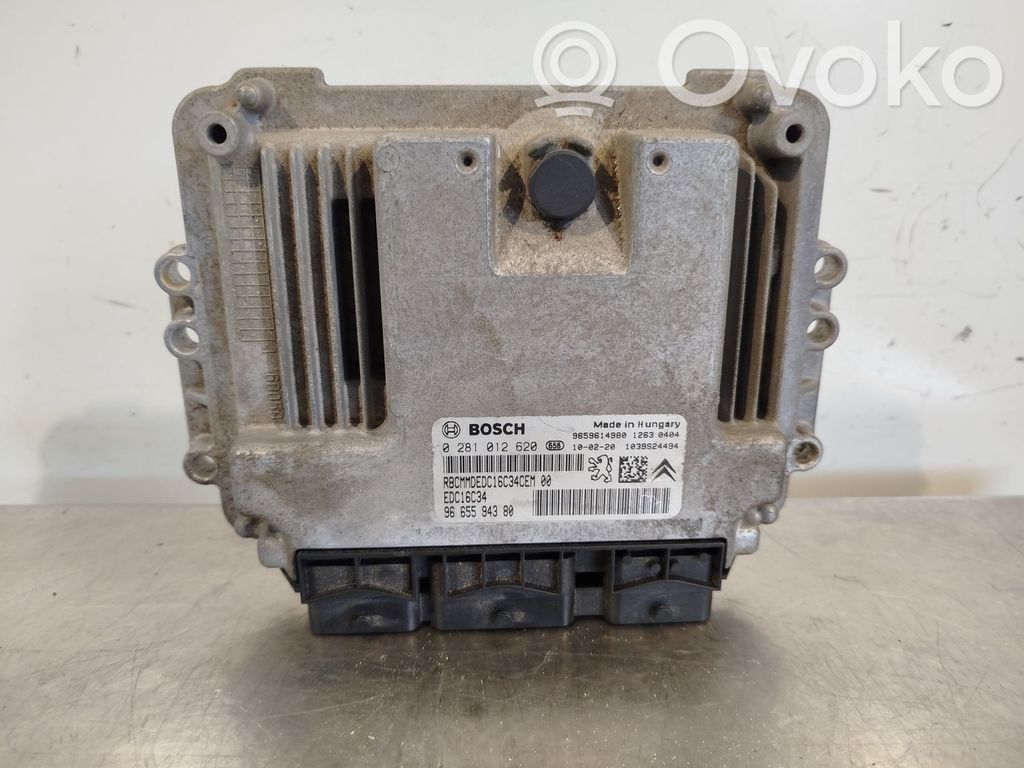Unidad de control/módulo del motor   9665594380