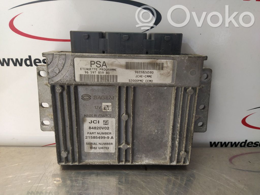 Citroen Xsara Picasso Engine control unit/module 
