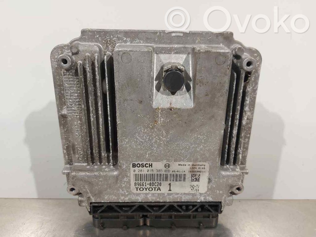 Toyota Yaris Engine control unit/module 