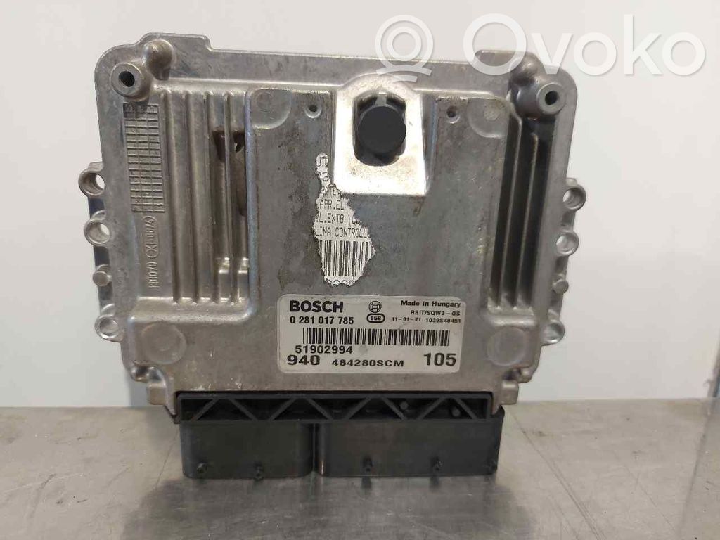 Alfa Romeo Giulietta Calculateur moteur ECU 