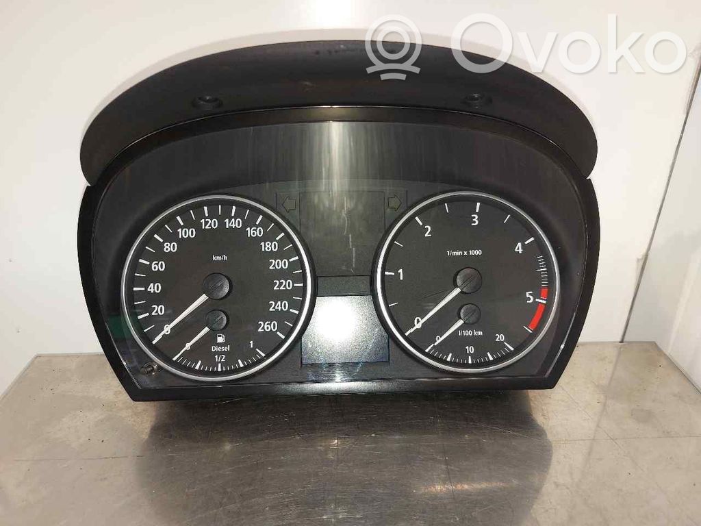 BMW 3 E90 E91 Speedometer (instrument cluster) 