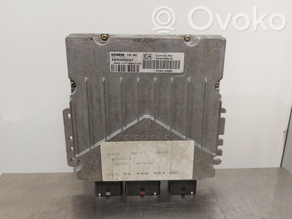 Engine control unit/module   9644895180