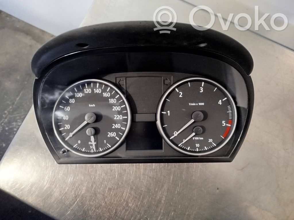BMW 3 E90 E91 Tachimetro (quadro strumenti) 