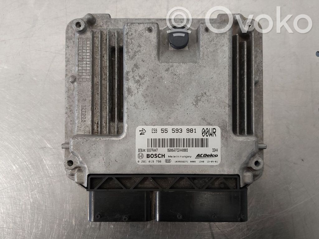 Unidad de control/módulo del motor   55593981