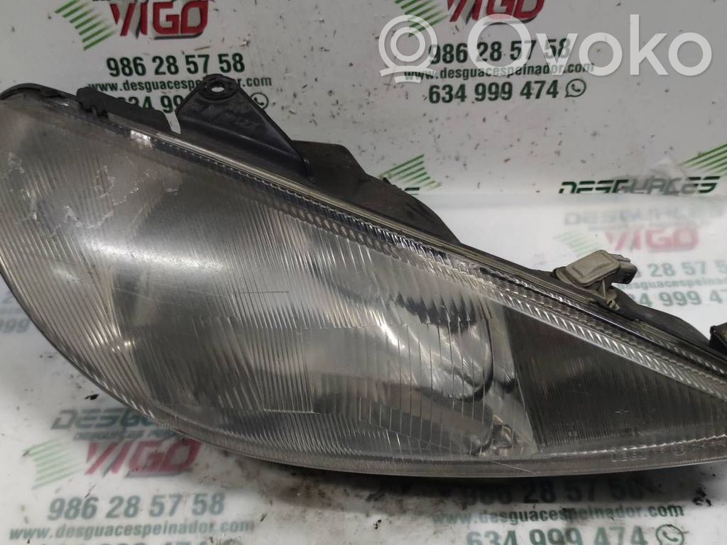 Peugeot 206 Передняя фара 