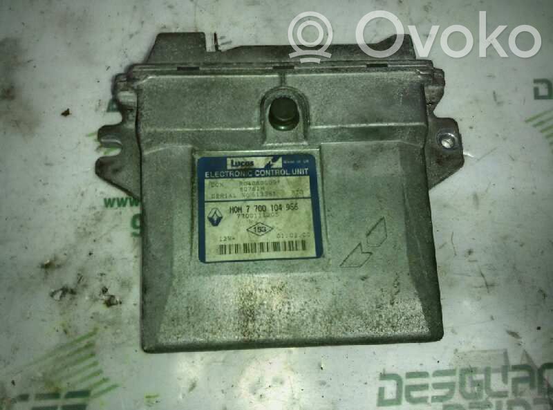 Unidad de control/módulo del motor   7700104956,173781