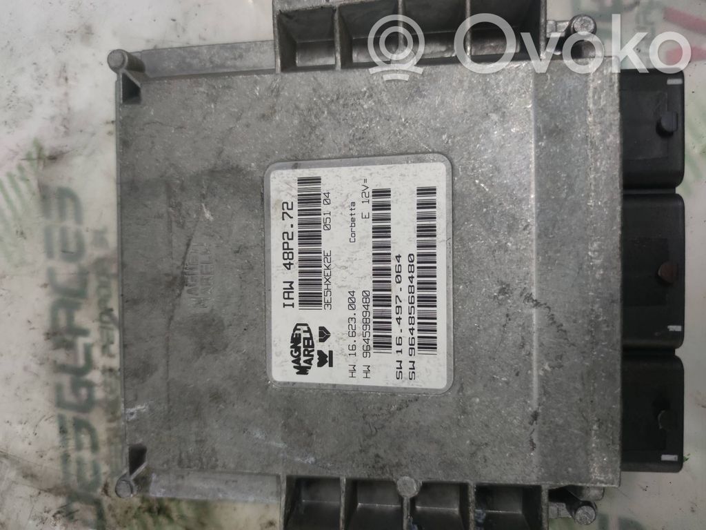 Unidad de control/módulo del motor   9648568480,298754