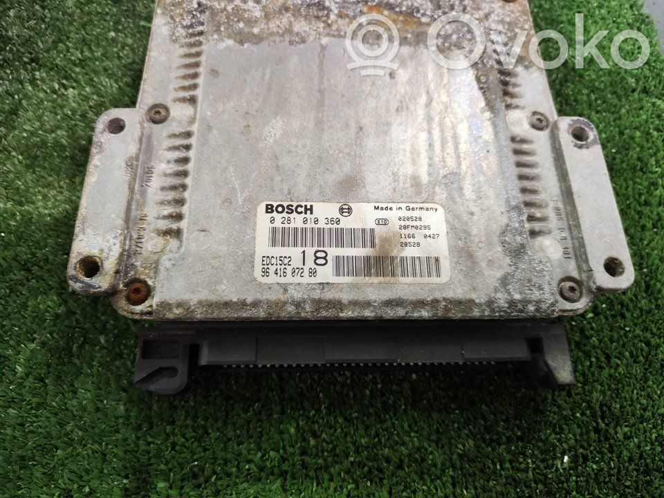 Engine control unit/module   9641607280,311853