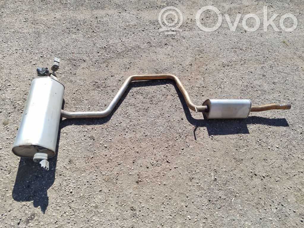 Volkswagen Tiguan Schalldämpfer Auspuff 