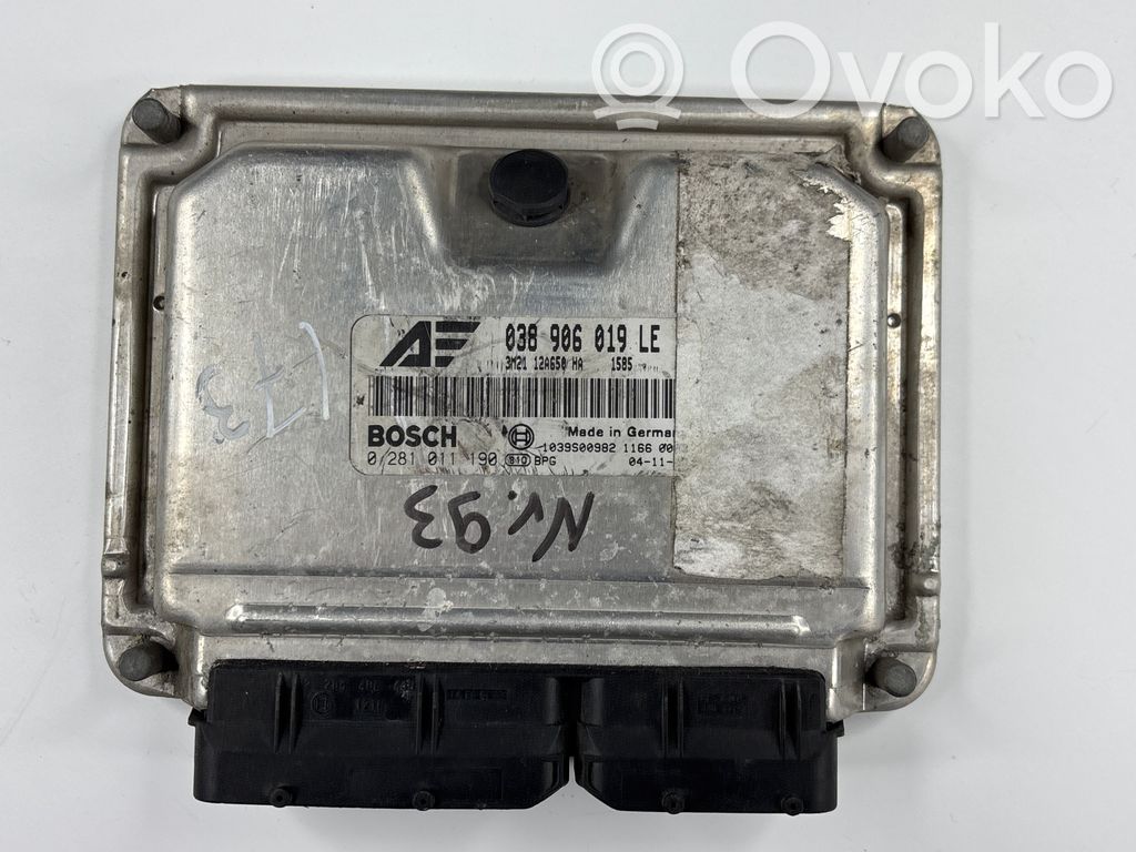 Ford Galaxy Engine control unit/module 