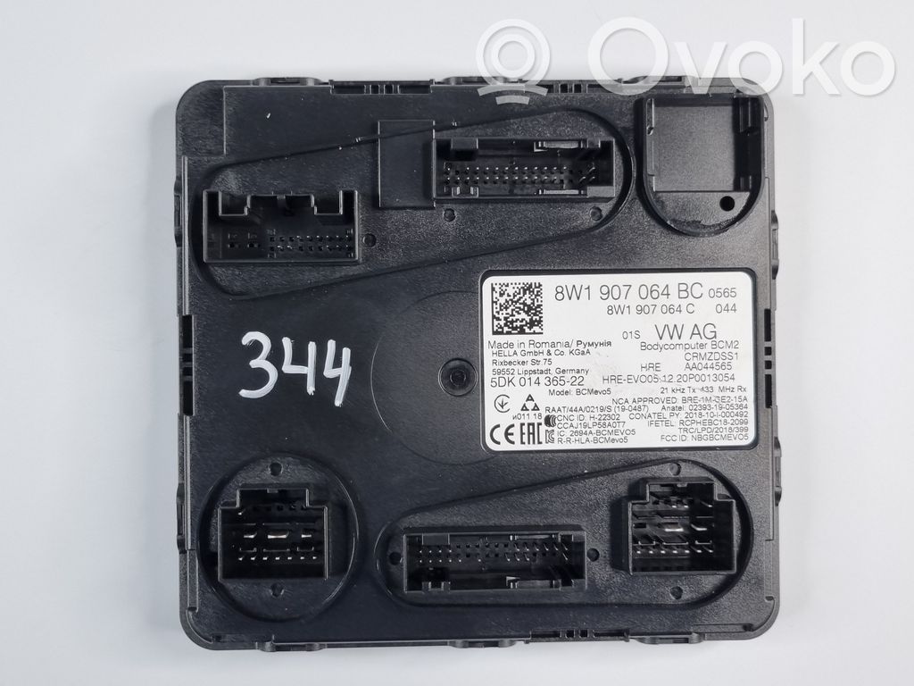 Audi A4 S4 B9 8W Central body control module 