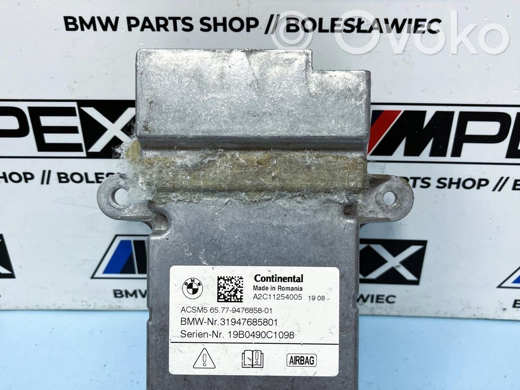 BMW 3 G20 G21 Sterownik / Moduł Airbag 