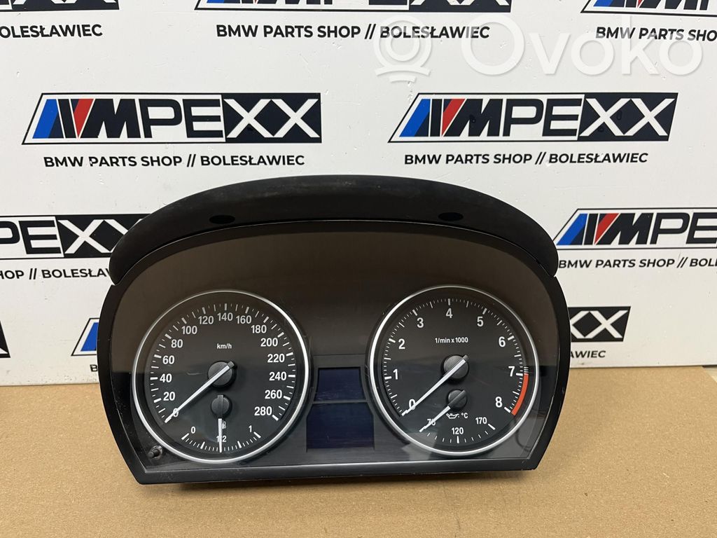 BMW 3 E90 E91 Speedometer (instrument cluster) 