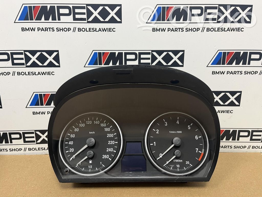 BMW 3 E90 E91 Speedometer (instrument cluster) 