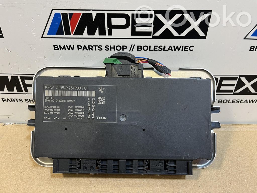 Module d'éclairage LCM   9251980,9251980