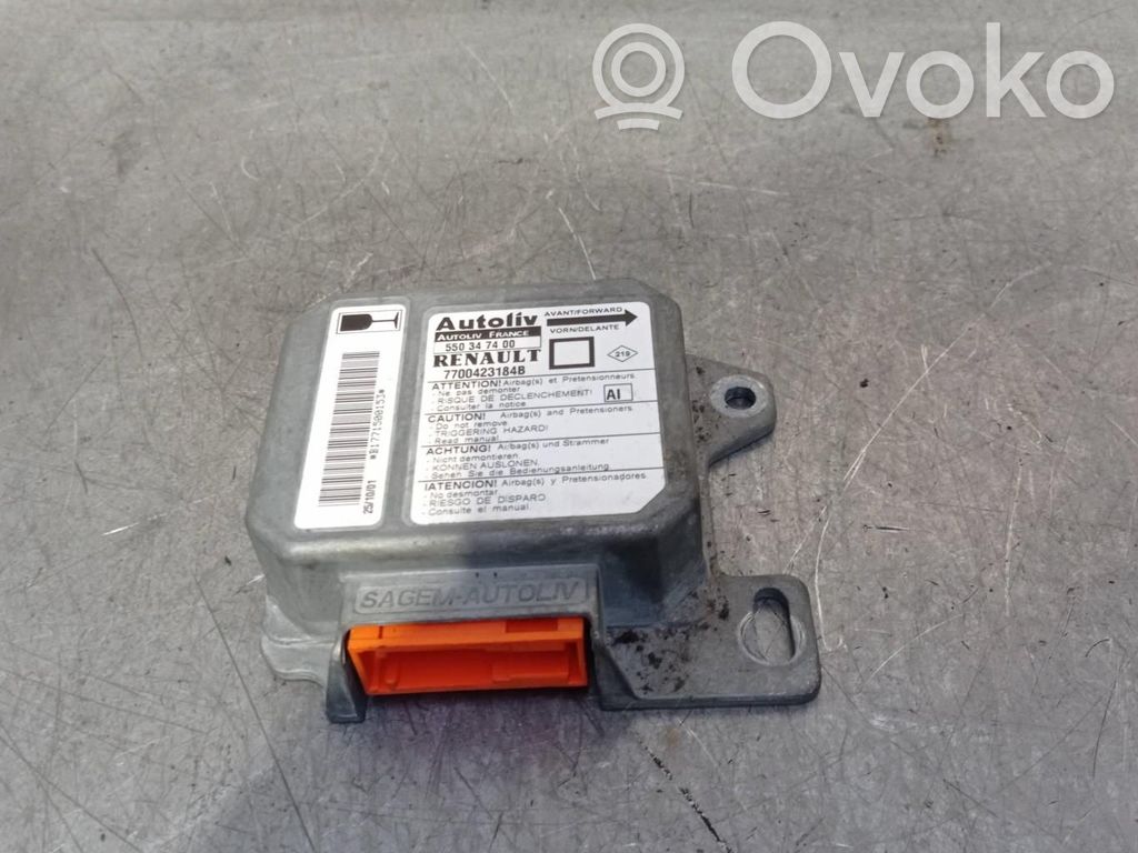 Renault Megane II Airbag control unit/module 