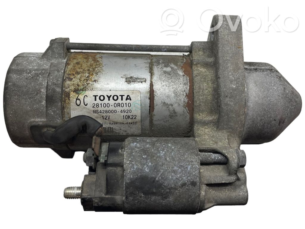 Toyota Auris 150 Starter motor 