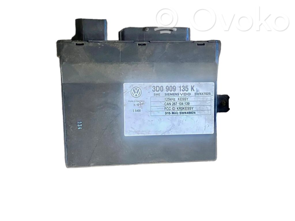 Volkswagen Phaeton Keyless (KESSY) go control unit/module 