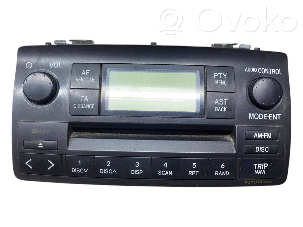Toyota Corolla E120 E130 Unitate principală radio/CD/DVD/GPS 