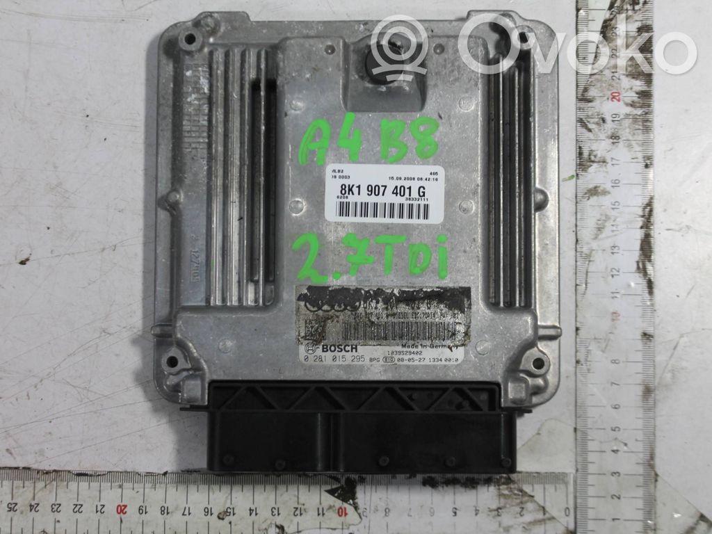 Audi A4 S4 B8 8K Unitate/modul de control motor 