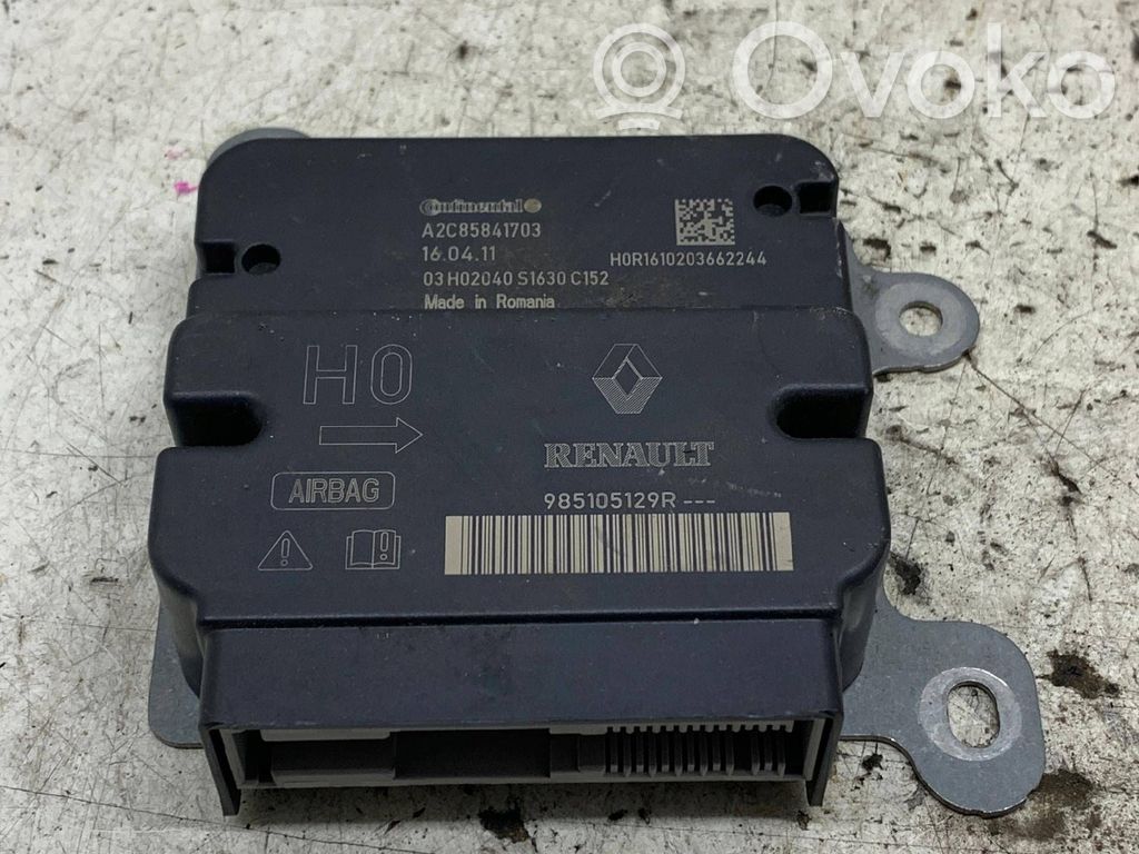 Airbag control unit/module   A2C85841703,985105129R,03H02040S