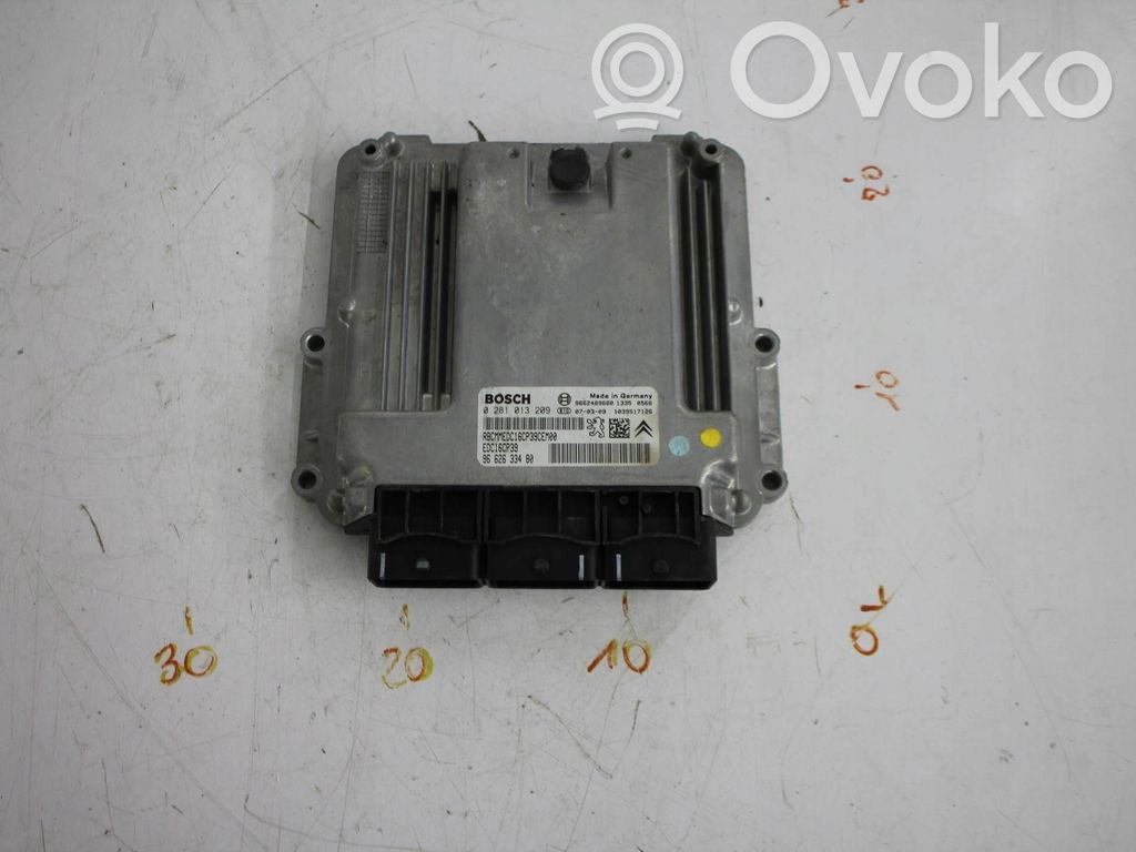 Engine control unit/module   9662489680,9662633480,0281013209