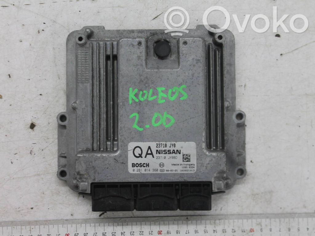 Renault Koleos I Sterownik / Moduł ECU 