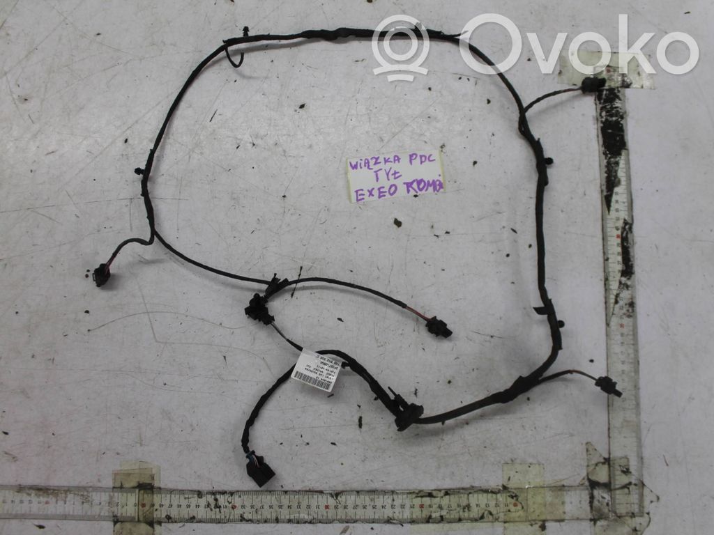 Seat Exeo (3R) Cableado del sensor de aparcamiento (PDC) 