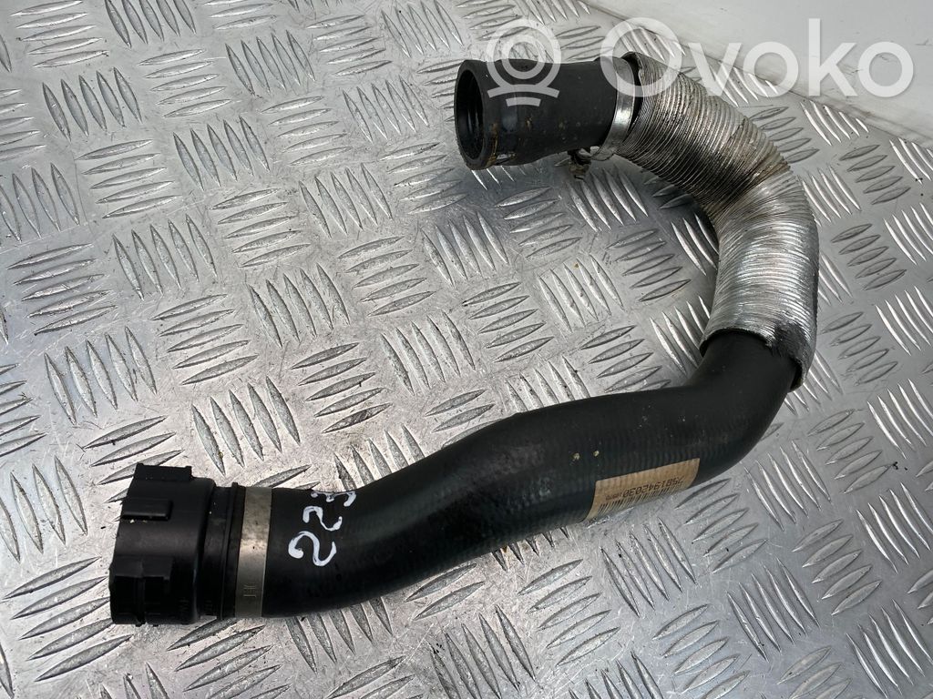 BMW 7 F01 F02 F03 F04 Przewód / Wąż chłodnicy 
