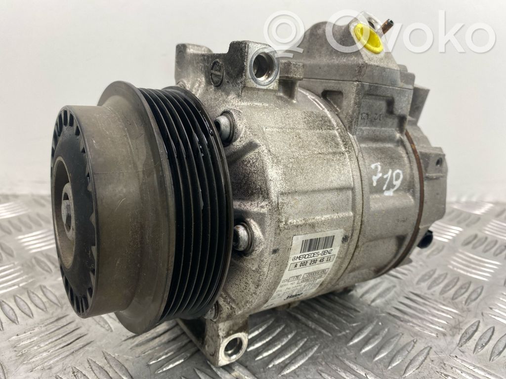 Mercedes-Benz C W204 Kompresor / Sprężarka klimatyzacji A/C 