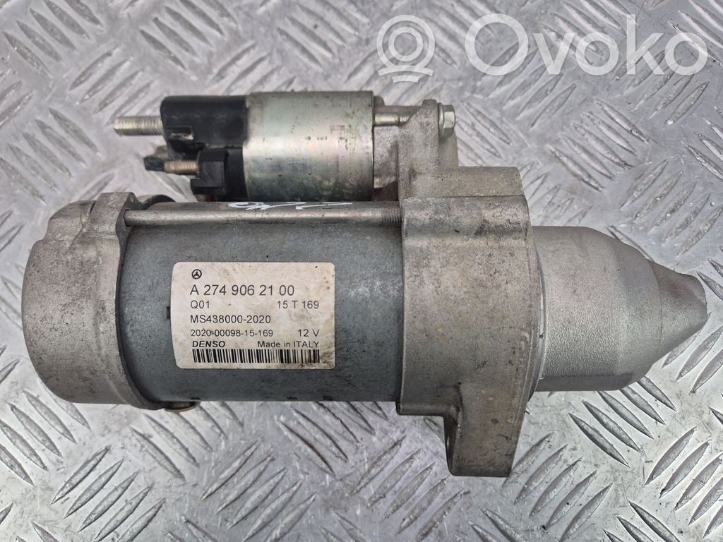 Mercedes-Benz C W205 Motor de arranque 