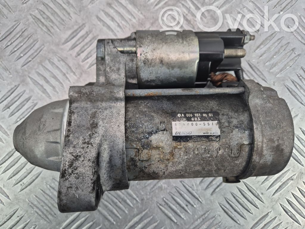 Mercedes-Benz C W204 Motor de arranque 