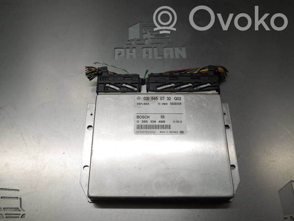 Mercedes-Benz E W210 ESP (stability system) control unit 