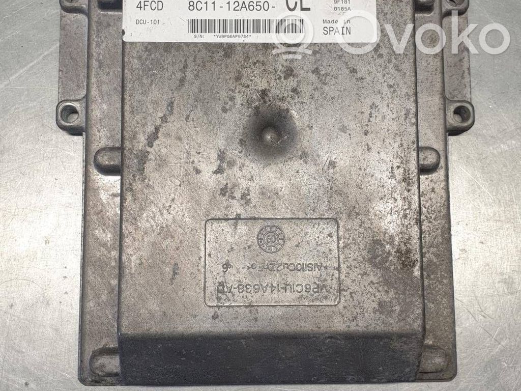 Engine control unit/module ECU   8C1112A650CE,DCU101