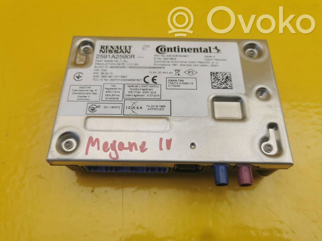 Renault Megane IV Other control units/modules 