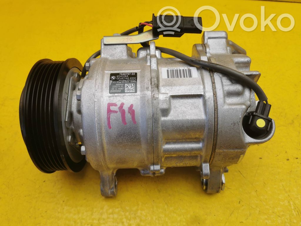 BMW 2 F44 Klimakompressor Pumpe 