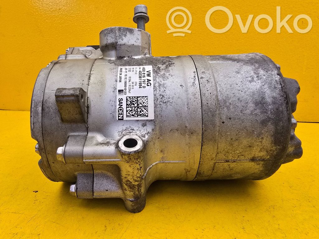 Air conditioning (A/C) compressor (pump)   4G0816797D