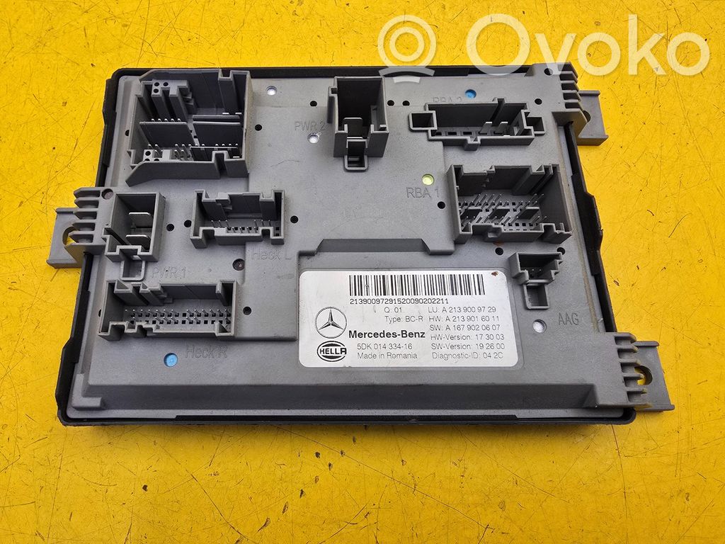 Mercedes-Benz E W213 Alte unități/module de control 
