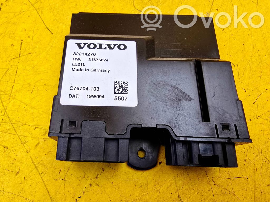Volvo XC60 Tailgate/trunk control unit/module 