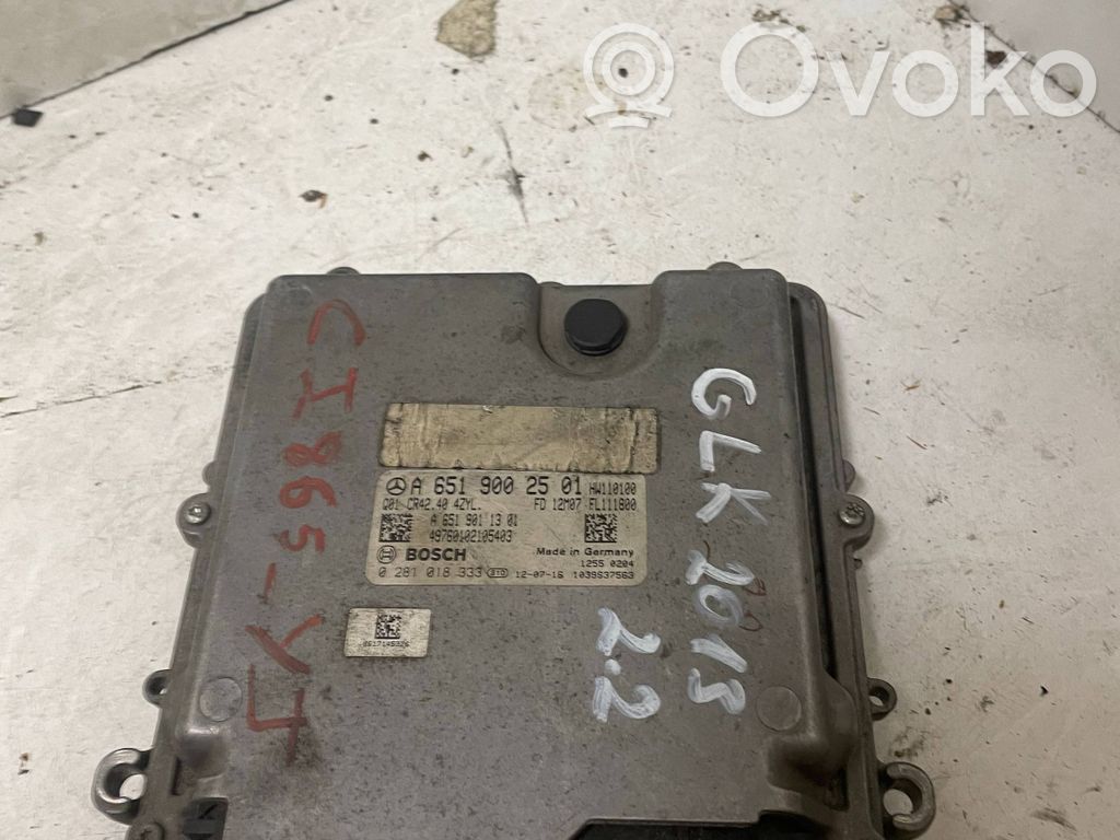 Mercedes-Benz GLK (X204) Sterownik / Moduł ECU 