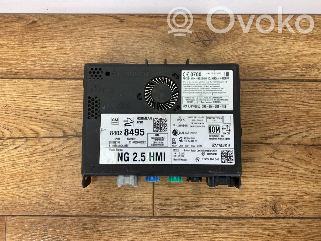 Cadillac CTS GPS navigation control unit/module 