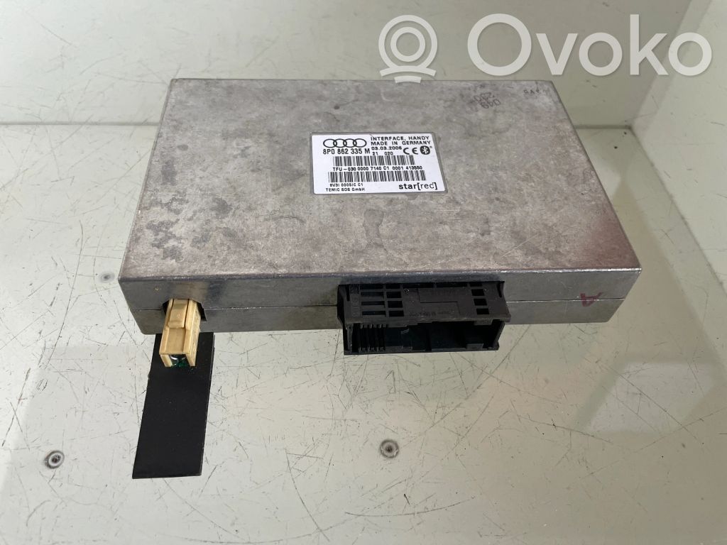 Audi A4 S4 B7 8E 8H Bluetooth control unit module 