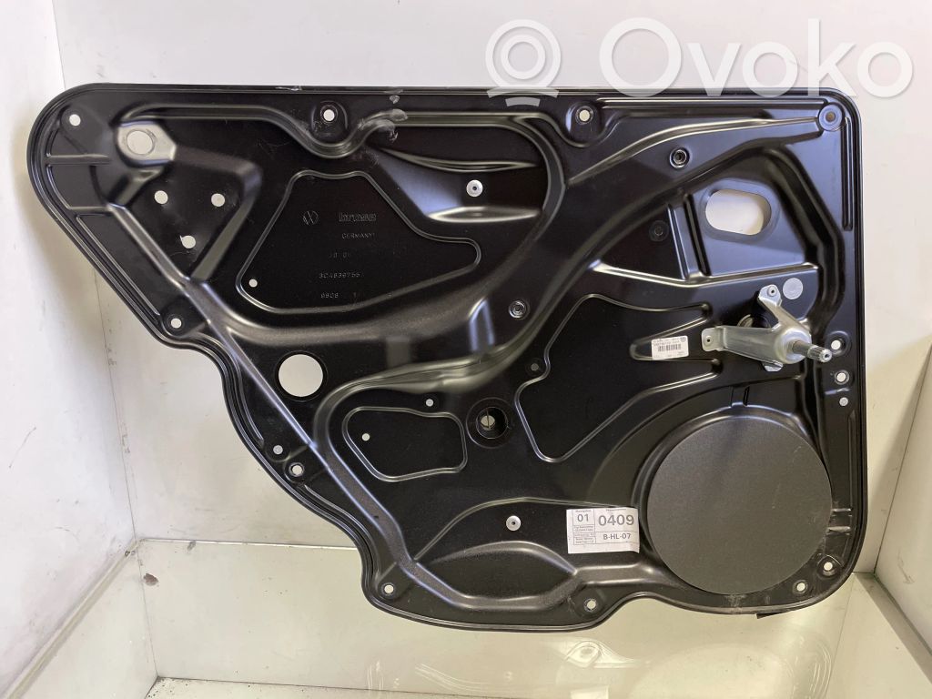 Volkswagen PASSAT B6 Rear door manual window regulator 