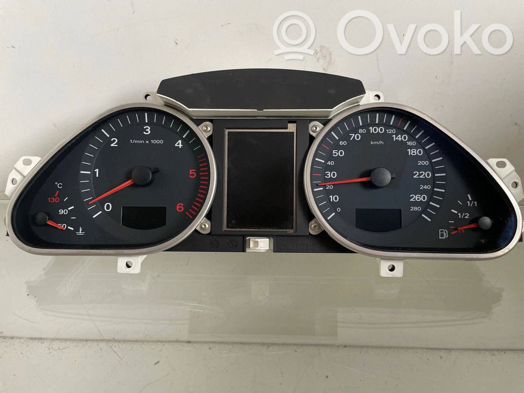 Audi A6 S6 C6 4F Vitezometru (grup de instrumente) 
