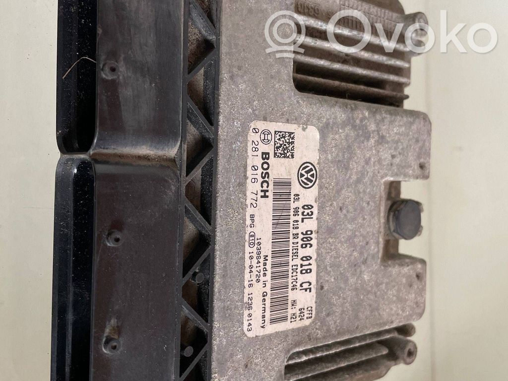 Skoda Superb B6 (3T) Engine control unit/module 