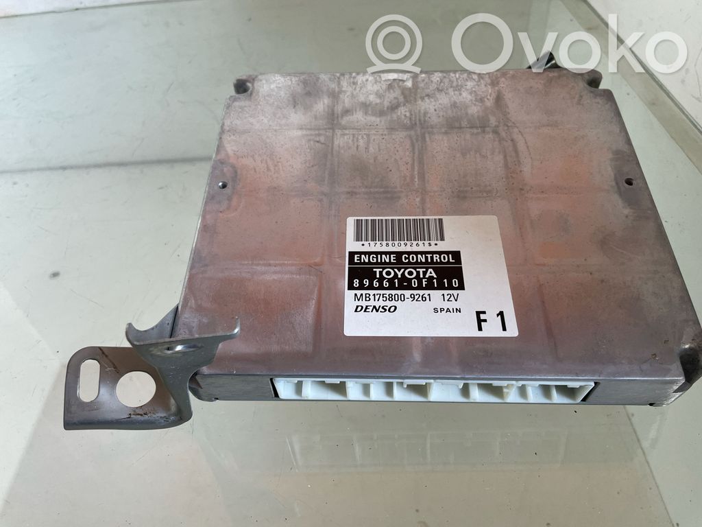Toyota Corolla Verso AR10 Engine control unit/module 
