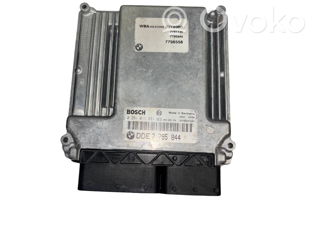 BMW 1 E81 E87 Unidad de control/módulo del motor 