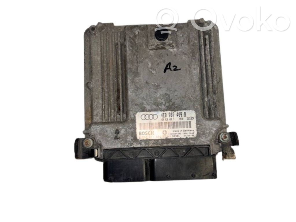 Audi A8 S8 D5 Dzinēja vadības bloks 
